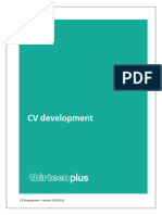 CV Development Workshop