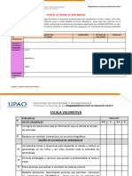 Plantilla Actividad de Aprendizaje