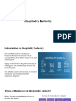 Hospitality Industry