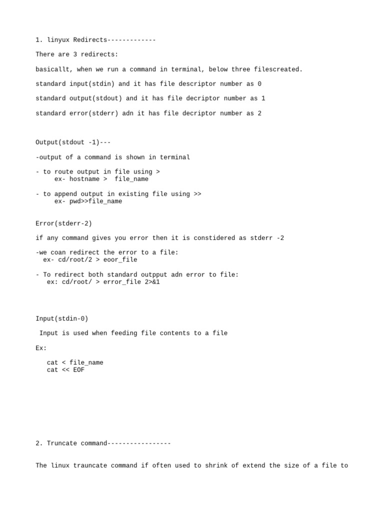 Linux Notes | PDF | Computer Science | Computer Engineering