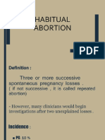 Habitual abortion (1)