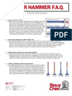 Water Hammer FAQ 4-04