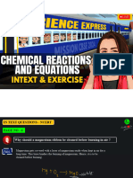 Chemical Reactions (Ncert Intext + Exercise)