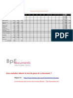Tableau de Reporting Excel Controle de Gestion