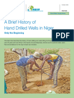 A Brief History of Hand Drilled Wells in Niger: Only The Beginning