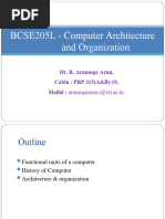 2-Overview of Organization and Architecture - Functional Components of A Computer-04!01!2024