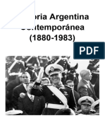 Historia Argentina Contemporánea