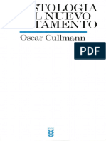 Oscar Cullmann, Cristologia Del Nuevo Testamento