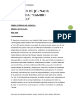 JORNADA EXTENDIDA 6 GRADO- CAMBIO CLIMATICO-2023