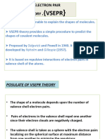 Vsepr: Valence Shell Electron Pair Repulsion Theory