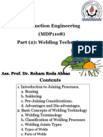 Welding Technology (Part One)