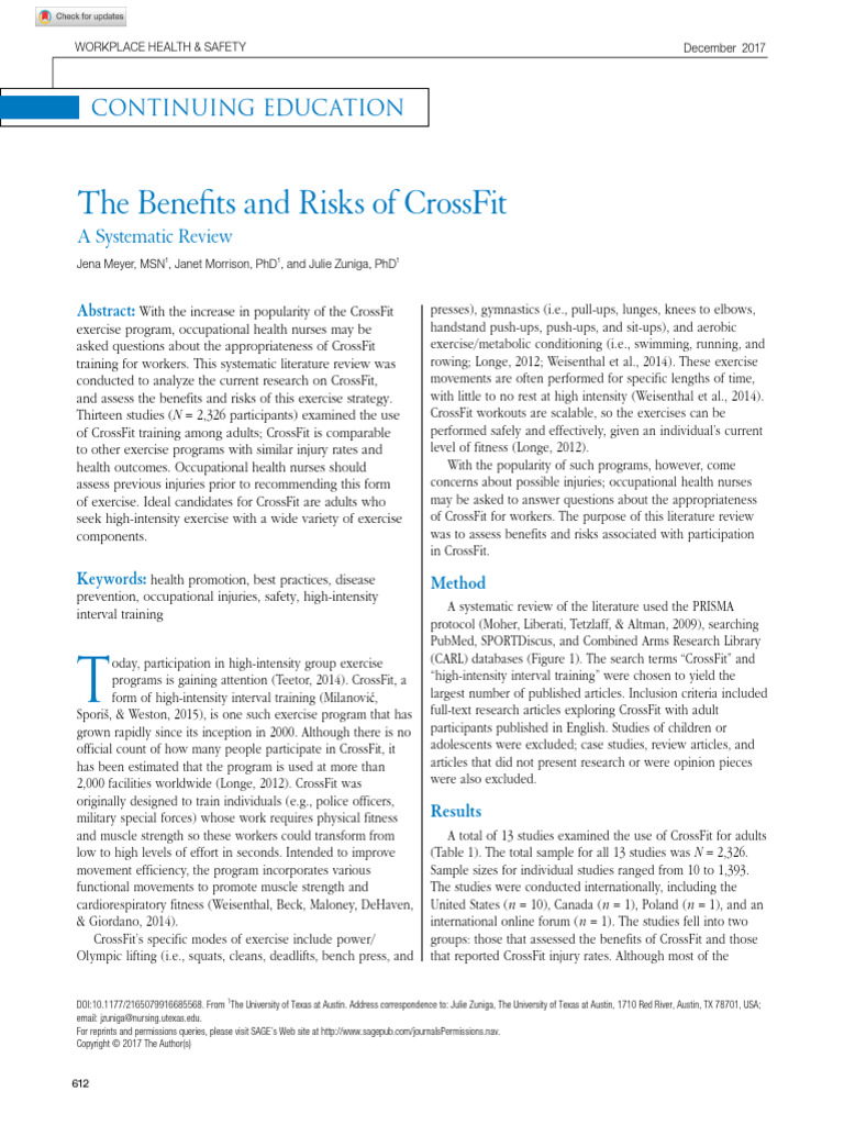 CrossFit intelligence overview