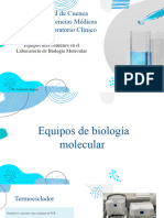 Biología Molecular - Equipos