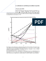 QF-III - Tema 4 - Determinación de Los Coeficientes de Actividad Por Pvapor - Nº1, 6 y 8 - Soluciones