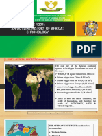IGS 1201 Outline Of-African History Notes 1 SOMET