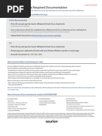 How To Submit The Required Documentation: Choose An Option (Online or Fax) and Follow The Steps