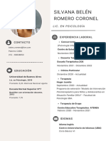 Beige Black Simple Physician CV