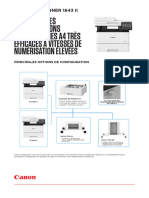 Série ImageRUNNER 1643 II - Datasheet