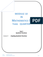 Math 9 Unit 3 Lesson 4 Module