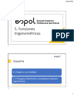 Capitulo 5 Funciones Trigonometricas Elementales