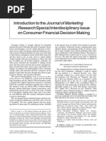 Download Introduction to the Journal of Marketing Research Special Issue on Consumer Financial Decision Making by Russell Sage Foundation SN72062709 doc pdf