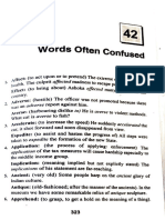 Words Often Confused - English