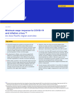 Minimum Wage Response To COVID-19 and Inflation Crises An Asia-Pacific Region Overview