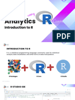 Module 2 Intro To R