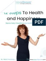 12 Steps To Health and Happiness