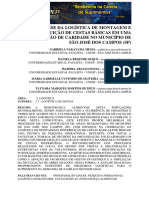 ANÁLISE DA LOGÍSTICA DE MONTAGEM E DISTRIBUIÇÃO DE CESTAS BÁSICAS EM UMA INSTITUIÇÃO DE CARIDADE NO MUNICÍPIO DE SÃO JOSÉ DOS CAMPOS (SP)