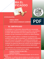 El Certificado Expo