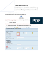 Create a backgrounf job in SAP (1)