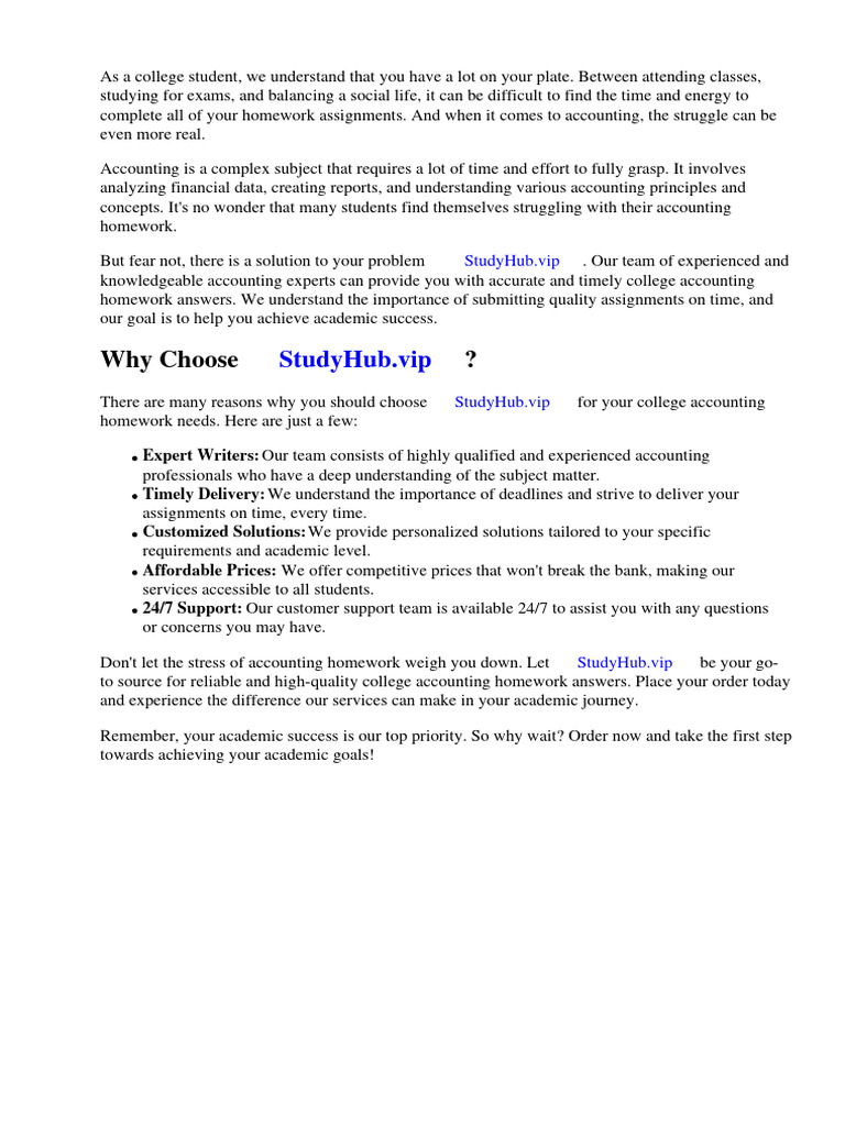 College Accounting Homework Answers | PDF | Educational Technology ...