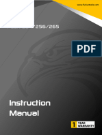 FW254 - FW256 - FW265 Manual de Usuario Ing