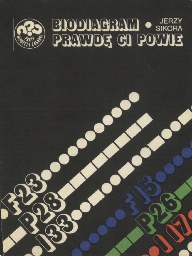 Sikora Jerzy - Biodiagram Prawdę Ci Powie (1983) | PDF