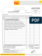 Al Rajhi National Car Wheel Balancing Qoutation