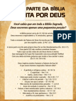 Folheto 10 Mandamentos