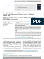 Effect of Optimizing The Induction Regimen in Preventing Cough - 2024 - Clinical