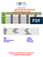 Radio Operators Duty Roster August 2023