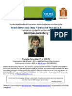 NIF Gershom Gorenberg Flyer - Sherith Israel - 11.17-1