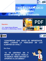 Estrartegia de Producto Marketing Estrategico Empresarial