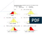Ejercicios de Distribucion Normal