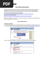 Lab Setup Instructions