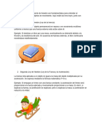 Las Tres Leyes Del Movimiento de Newton Son Fundamentales para Entender El Comportamiento de Los Objetos en Movimiento