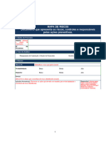 Modelo de Mapa de Riscos para Licitação | PDF
