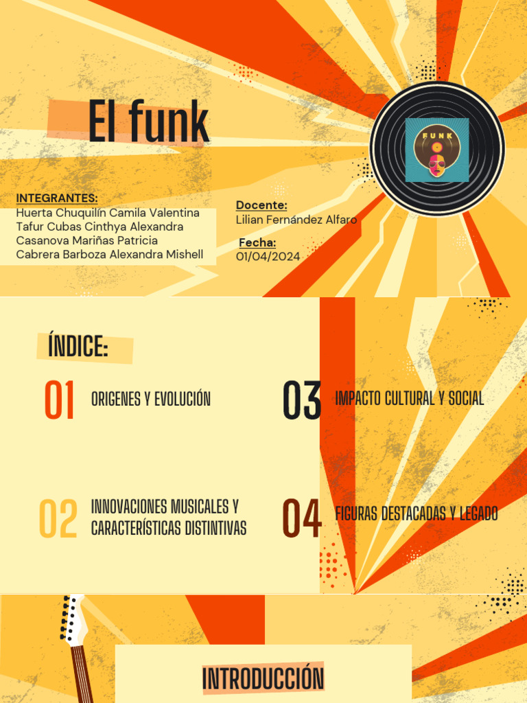 El impacto cultural del funk | PDF | Canguelo | Música