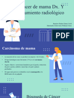 Cáncer de mama dx. y seguimiento radiológico