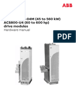 ACS800-04/-04M (45 To 560 KW) ACS800-U4 (60 To 600 HP) Drive Modules