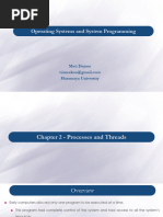 OS - Chapter - 2 - Processes and Threads