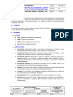 PR-OYM-01 Creación , Actualización y Control de La Información Documentada